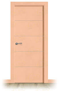 Puerta Premium PVT5 Lacada Pantone 2024 de Interior en Block (Maciza)