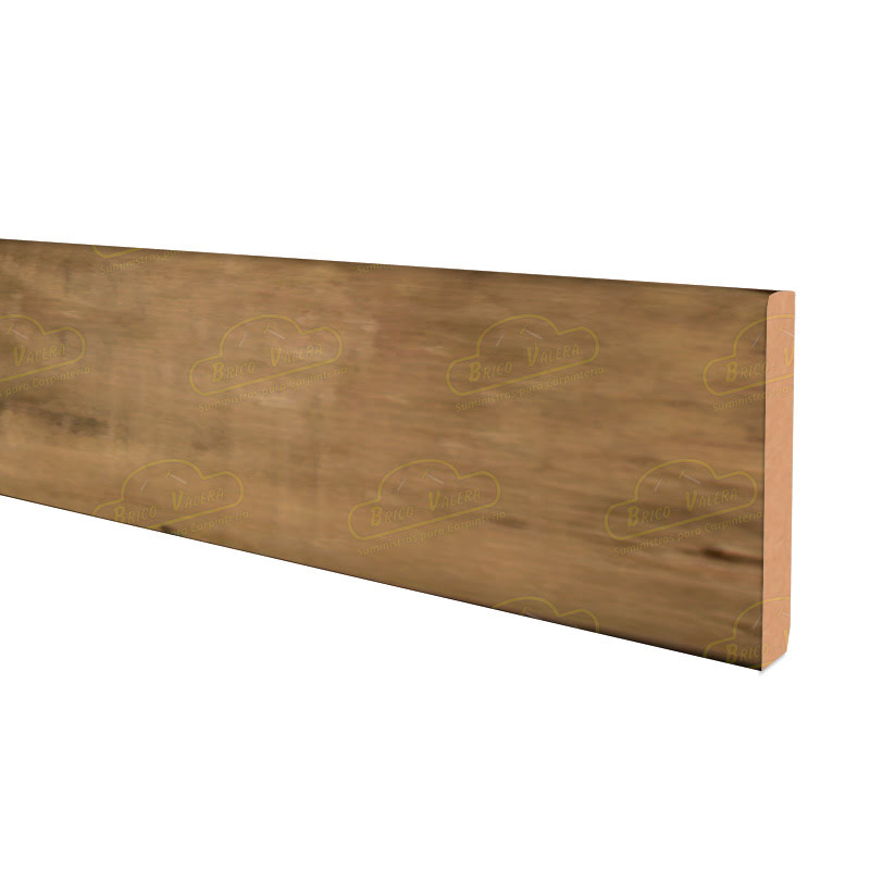 Tira de Cornisa Mod. BD14 Toasted Pine 2440 X 40 X 7 mm.