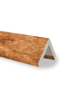 Tira de Ángulo Variable Mod. Cuarcita Oxido 2600 X 60(30+30) X 6 mm.