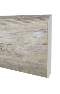 Tira de Rodapie Mod. Pino Bergamo 2200 X 70 X 10 mm.