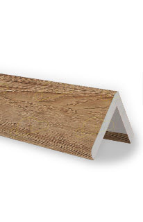 Tira de Ángulo Variable Mod. Pino Oscuro 2600 X 60(30+30) X 6 mm.