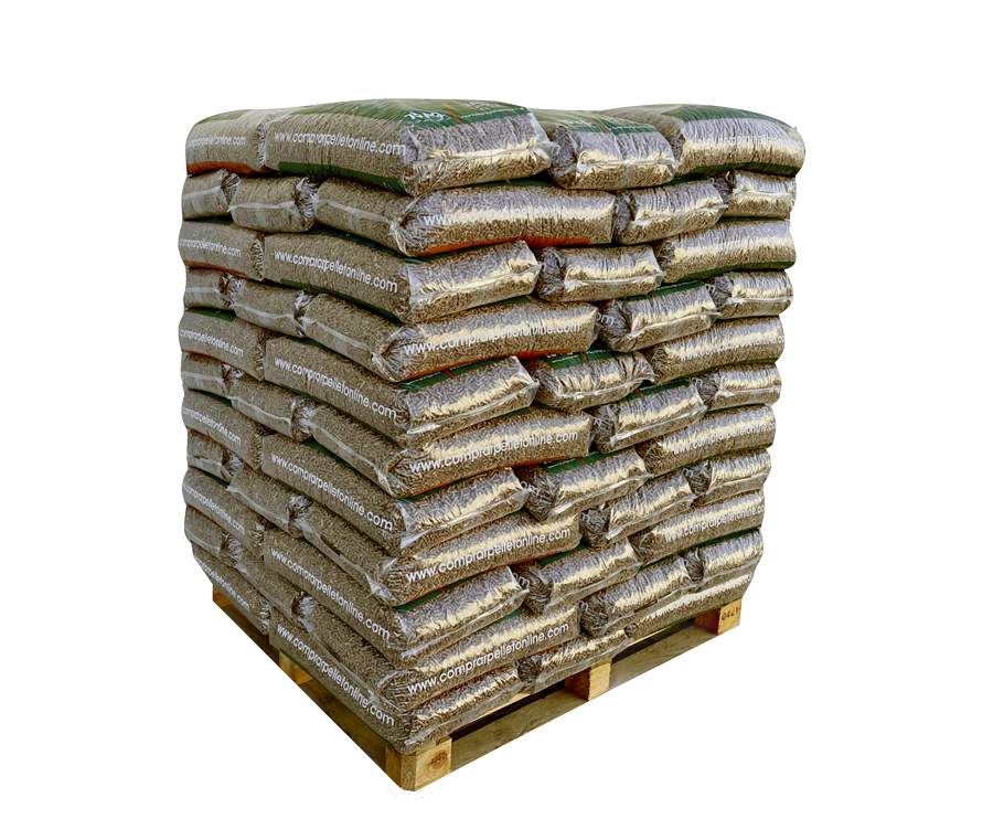 Palet Completo de Pellets (PALET 70 SACOS 15 KG)