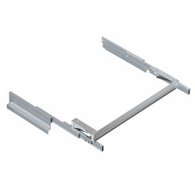 Guías para mesa extensible y elevable Oplà Folding+39, Anodizado inox, Aluminio