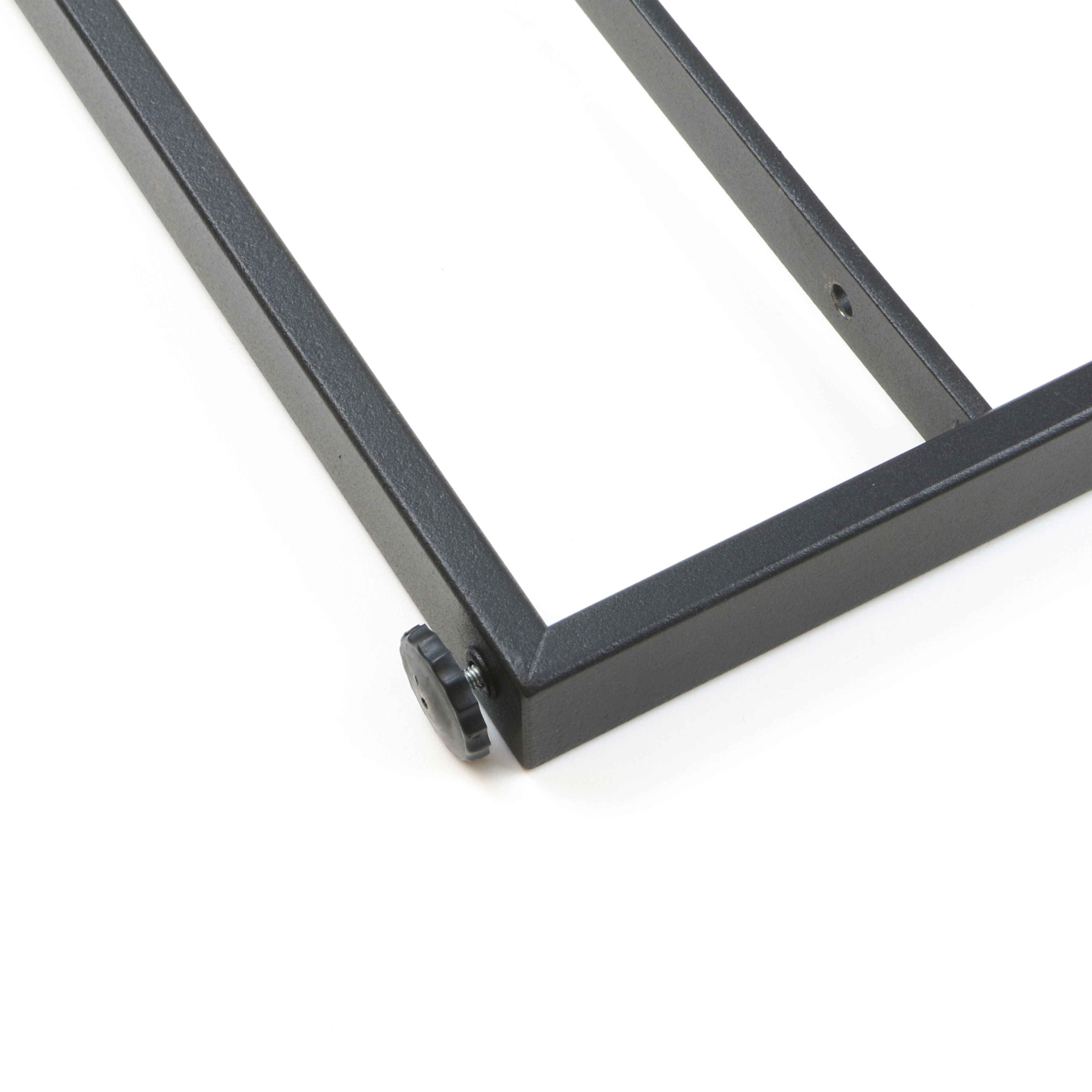 Estructura para estantería Lader, 1150, Pintado negro, Acero