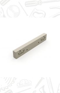 Juego de distanciadores laterales para bastidor Hack, Plástico color piedra, Plástico, 4 ud.