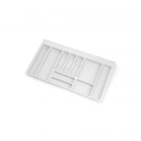 Cubertero Optima Vertex/Concept 500mm (Tablero 16mm), 900, Plástico blanco, Plástico