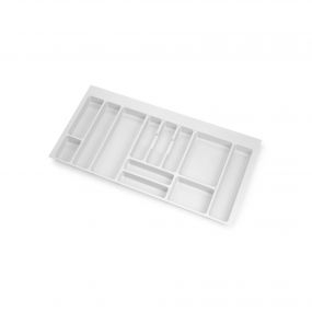 Cubertero Optima Vertex/Concept 500mm (Tablero 16mm), 1.000, Plástico blanco, Plástico