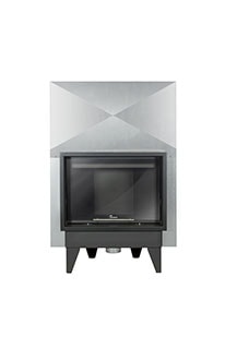 Chimenea Calefactora de Leña Itaca 80 R12 ECO (Lacunza)