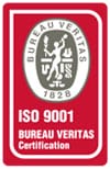El certificado Bureau Veritas ISO 9001 es una norma internacional que nos permite lograr ventajas competitivas a través de la calidad en todos los aspectos de su negocio: desde la forma en que operan, los niveles de servicio garantizados al cliente, hasta los productos suministrados. Bureau Veritas