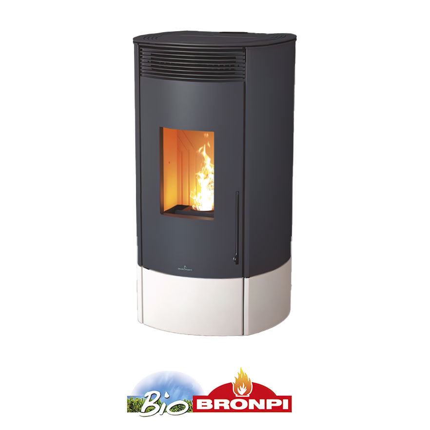 Estufa de Pellet Aire Mila (Bronpi) con WiFI