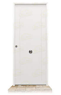 Puerta Galvanizada 1130 / 1110 Blanca Saga 100