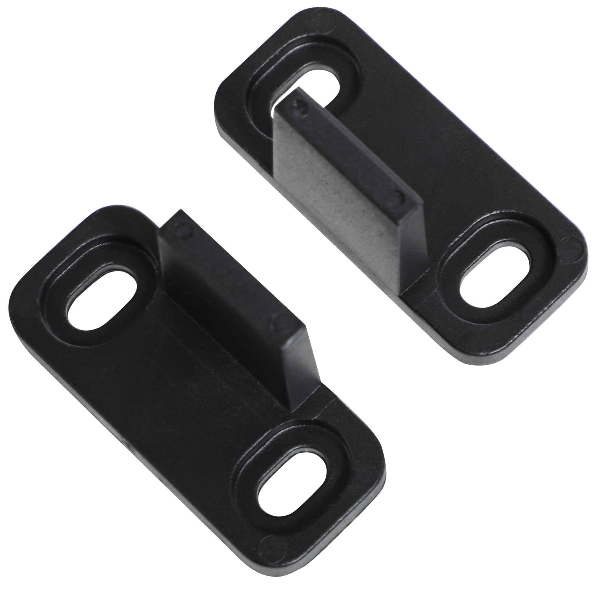 Herrajes para Puertas Correderas 200 cm, Kit de Accesorios / Guías para Puerta Corredera con 2 Rieles de Acero al Carbono, Guía de Suelo, 2 Topes, Dispositivo Antideslizante, para Garaje Armario Negro