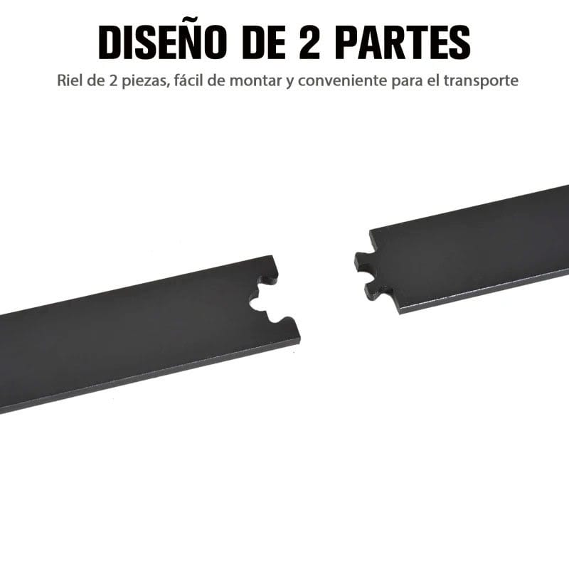 Herraje Puerta Corredera 200 cm Kit de Rieles Deslizantes para Puerta de Granero de Madera Acero al Carbono Baño Cocina Dormitorio Negro