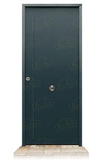 Puerta Acorazada 1120 Gris Antracita 7016 Sagacor 100