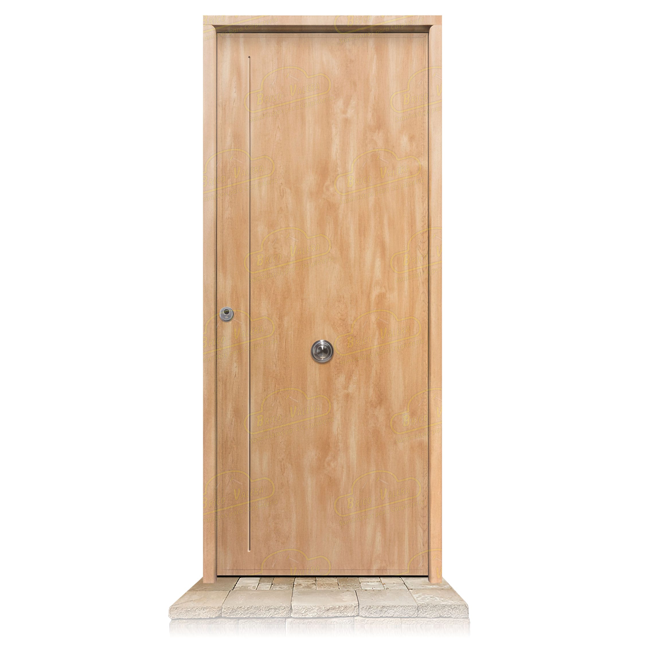 Puerta Acorazada 1120 Roble Sagacor 100