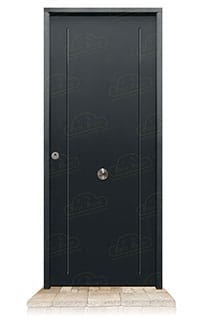 Puerta Acorazada 1130 Gris Oxidon Sagacor 100
