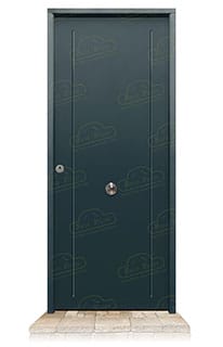 Puerta Acorazada 1130 Gris Antracita 7016 Sagacor 100
