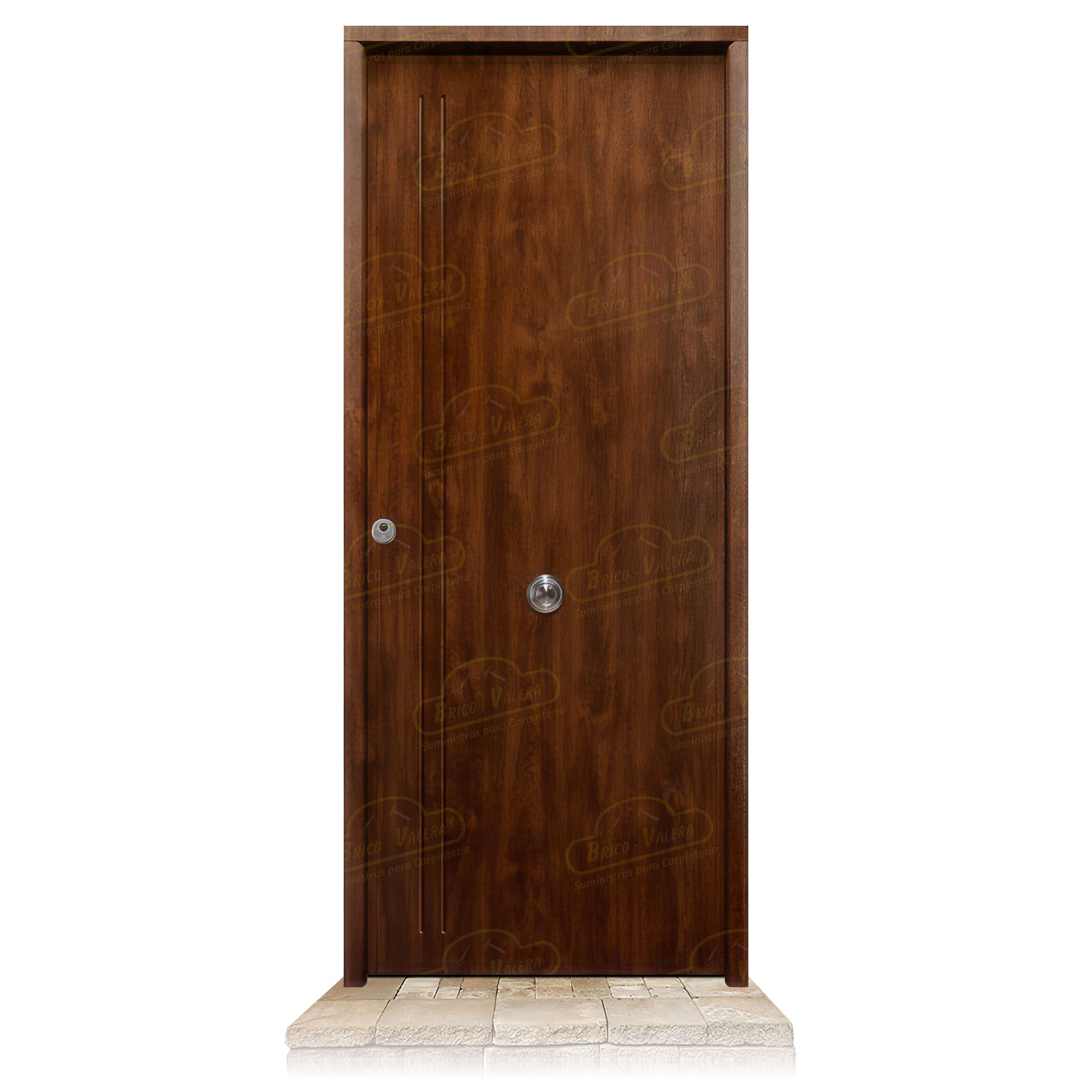 Puerta Acorazada 1130 L Roble Viejo Sagacor 100