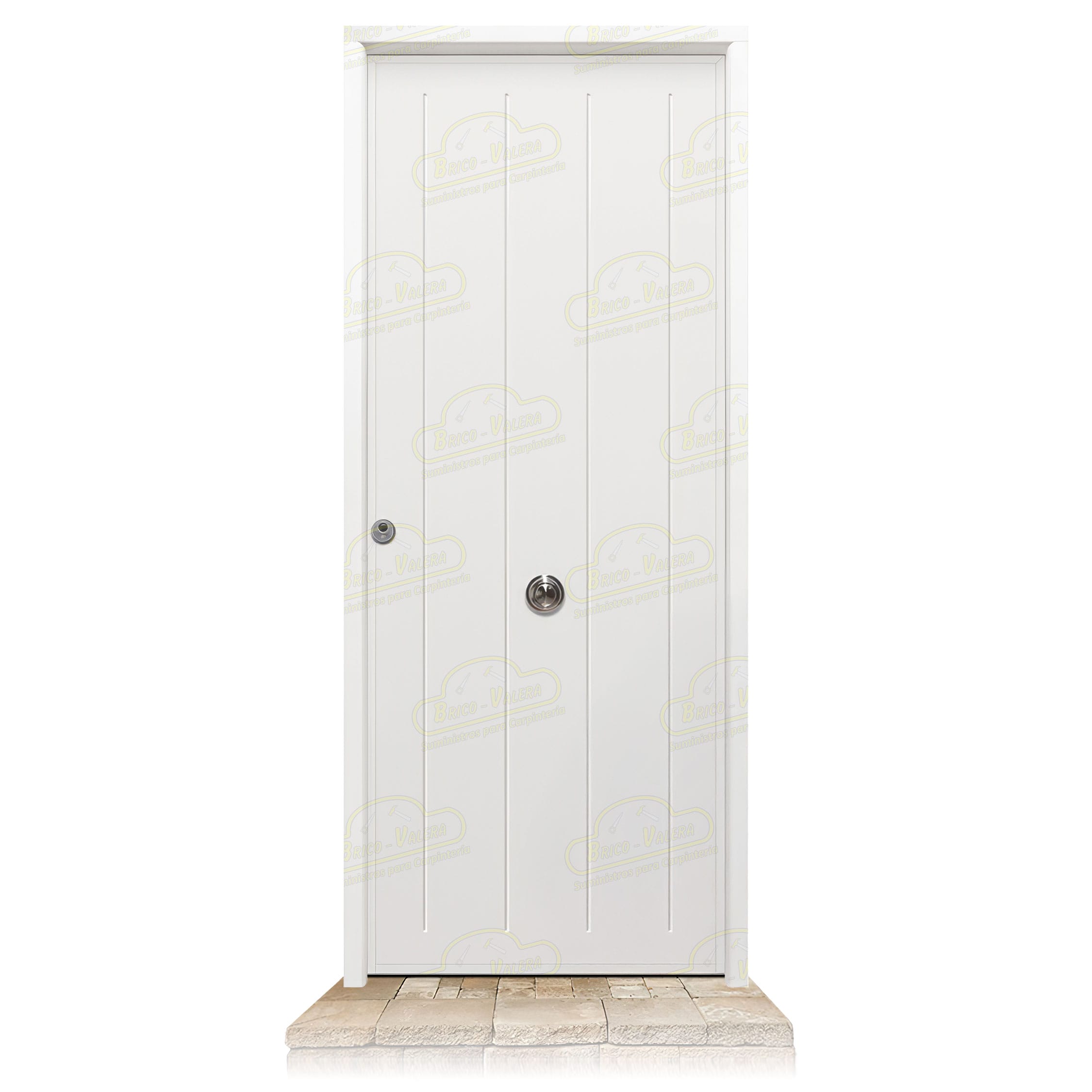 Puerta Acorazada 1150 Blanca Sagacor 100