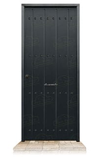 Puerta Acorazada 1150 CL Gris Oxidon Sagacor 100
