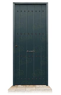 Puerta Acorazada 1150 CL Gris Antracita 7016 Sagacor 100