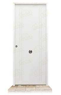 Puerta Acorazada 1150 L Blanca Sagacor 100
