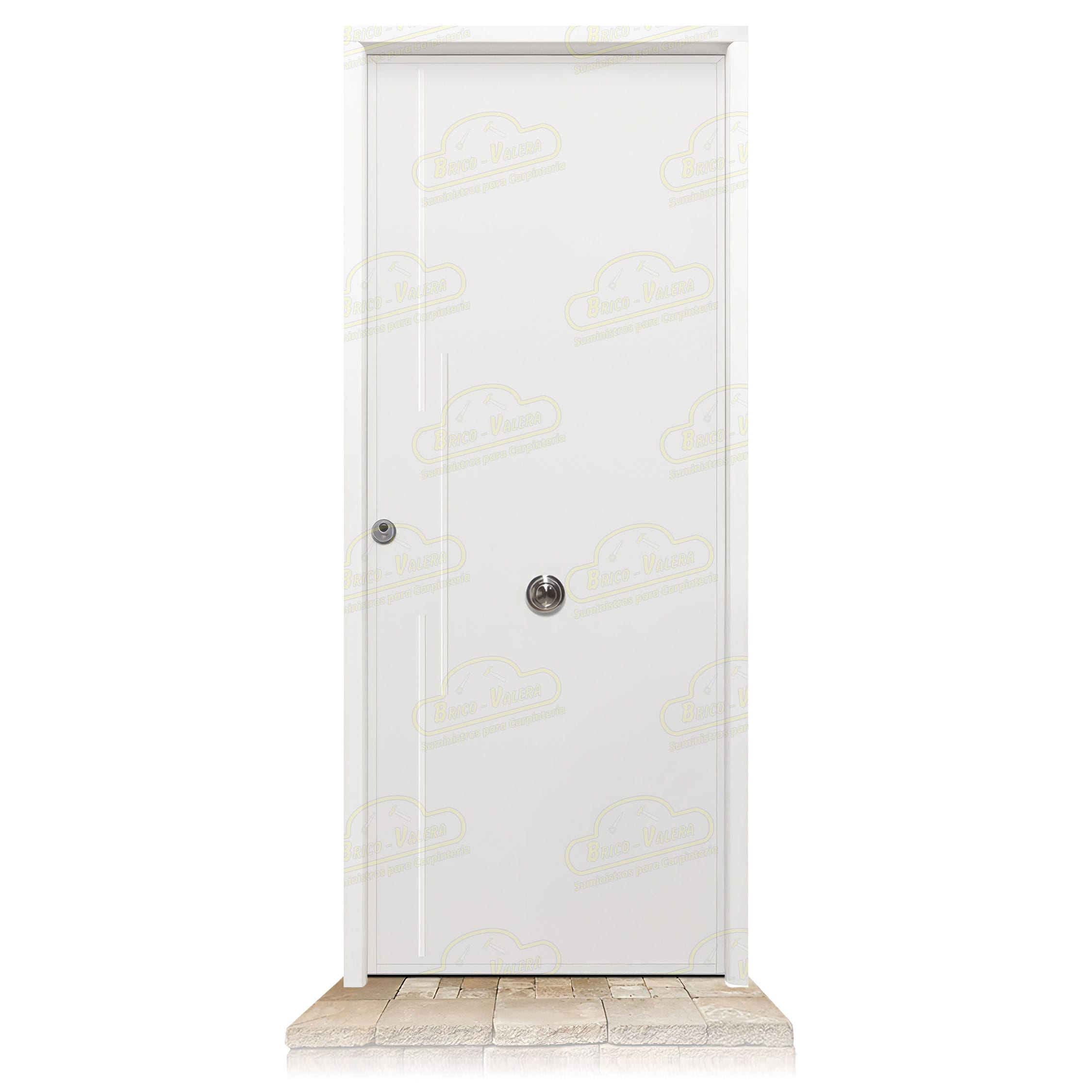 Puerta Acorazada Acacia Blanca Sagacor 100