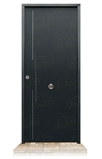 Puerta Acorazada Acacia Gris Oxidon Sagacor 100