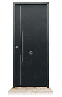 Puerta Acorazada Acacia FM Gris Oxidon Sagacor 100