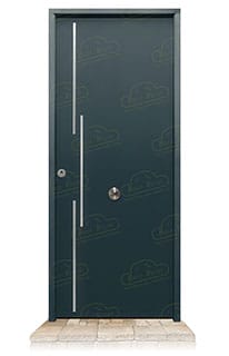 Puerta Acorazada Acacia FM Gris Antracita 7016 Sagacor 100