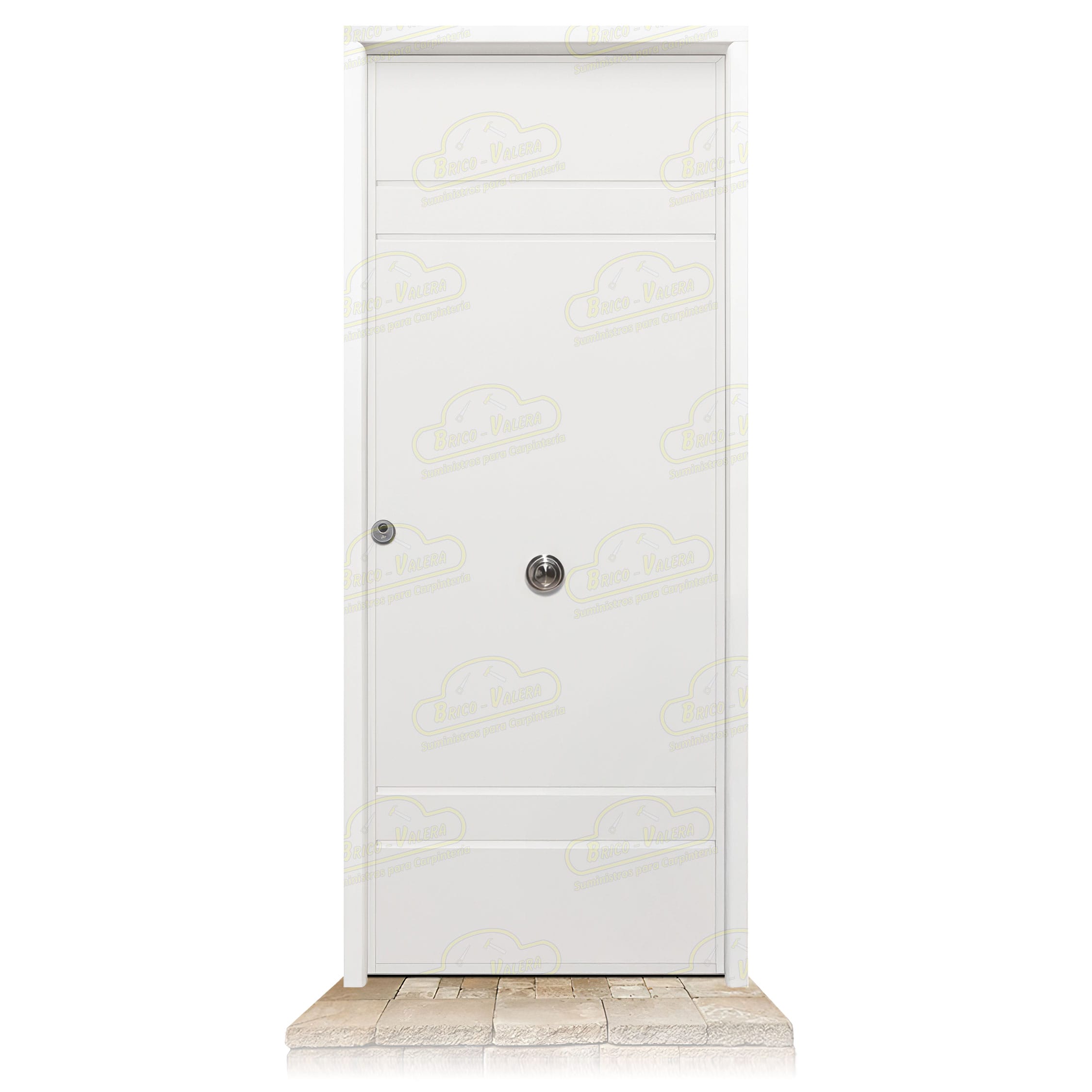 Puerta Acorazada Azalea Blanca Sagacor 100