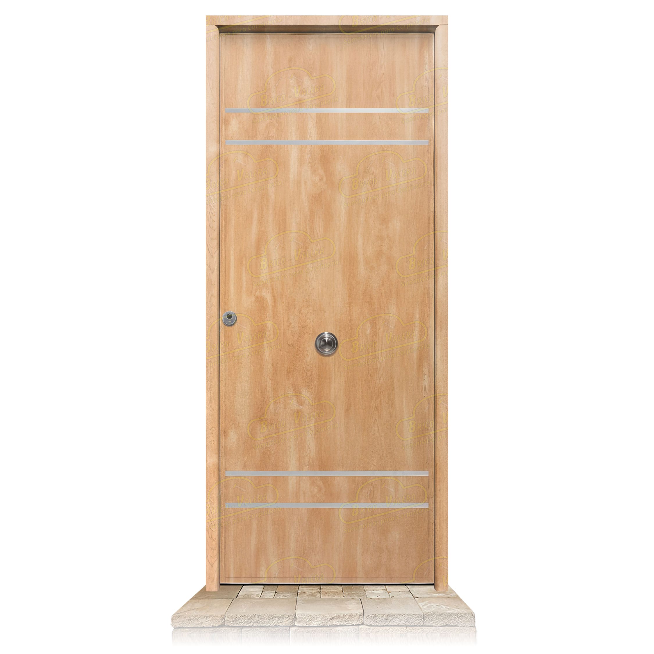 Puerta Acorazada Azalea FM Roble Sagacor 100