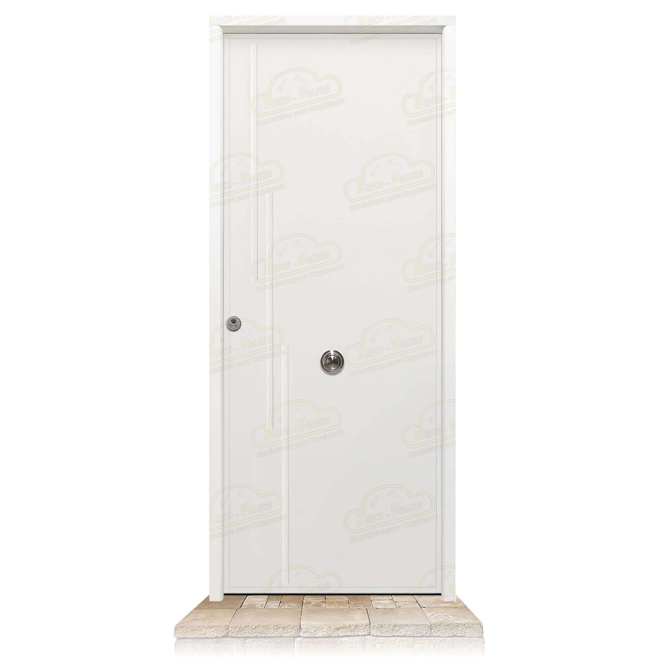 Puerta Acorazada Camelia Blanca Sagacor 100