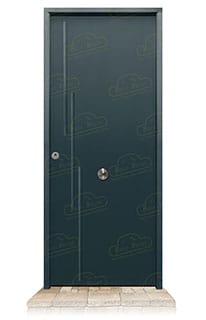 Puerta Acorazada Camelia Gris Antracita 7016 Sagacor 100