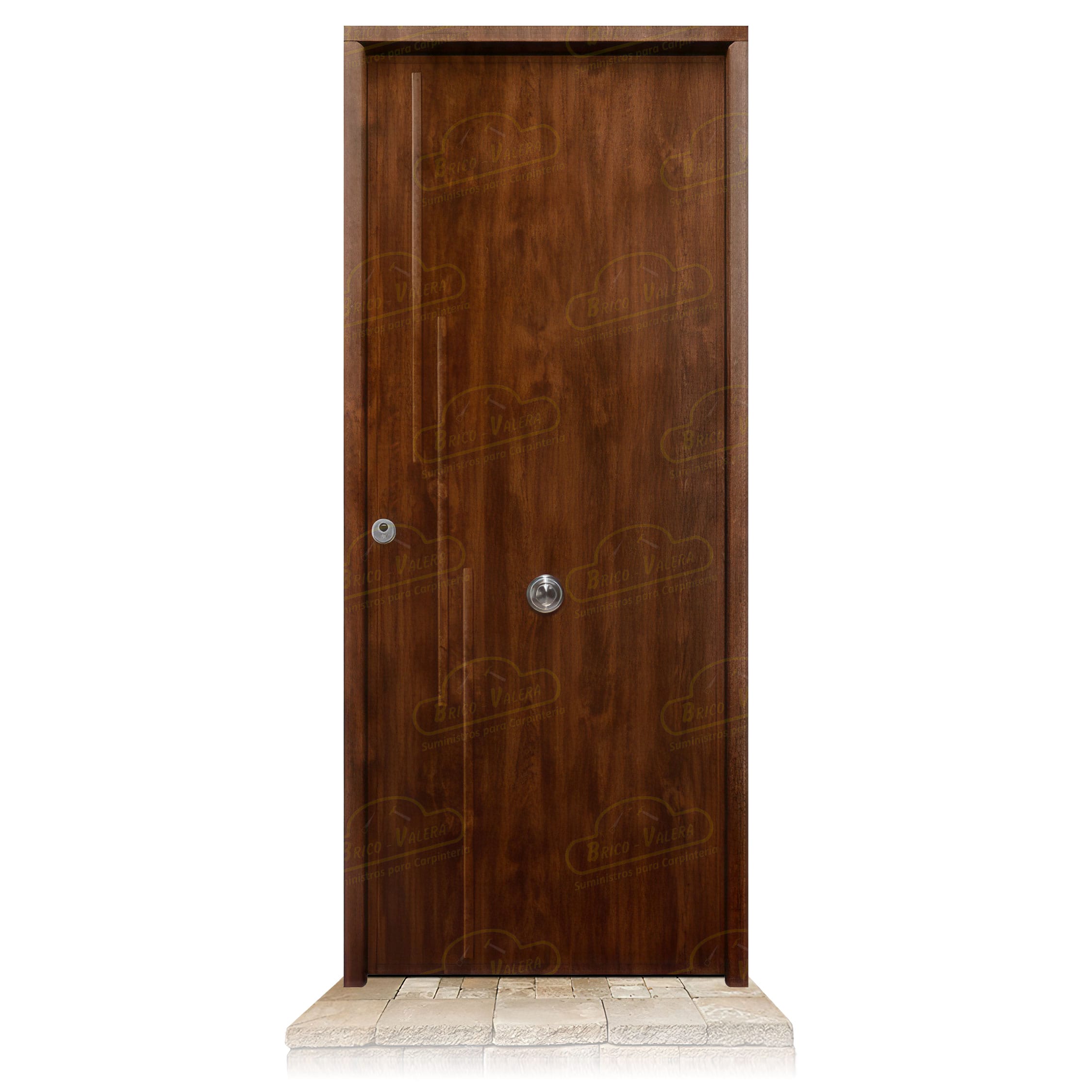 Puerta Acorazada Camelia Roble Viejo Sagacor 100