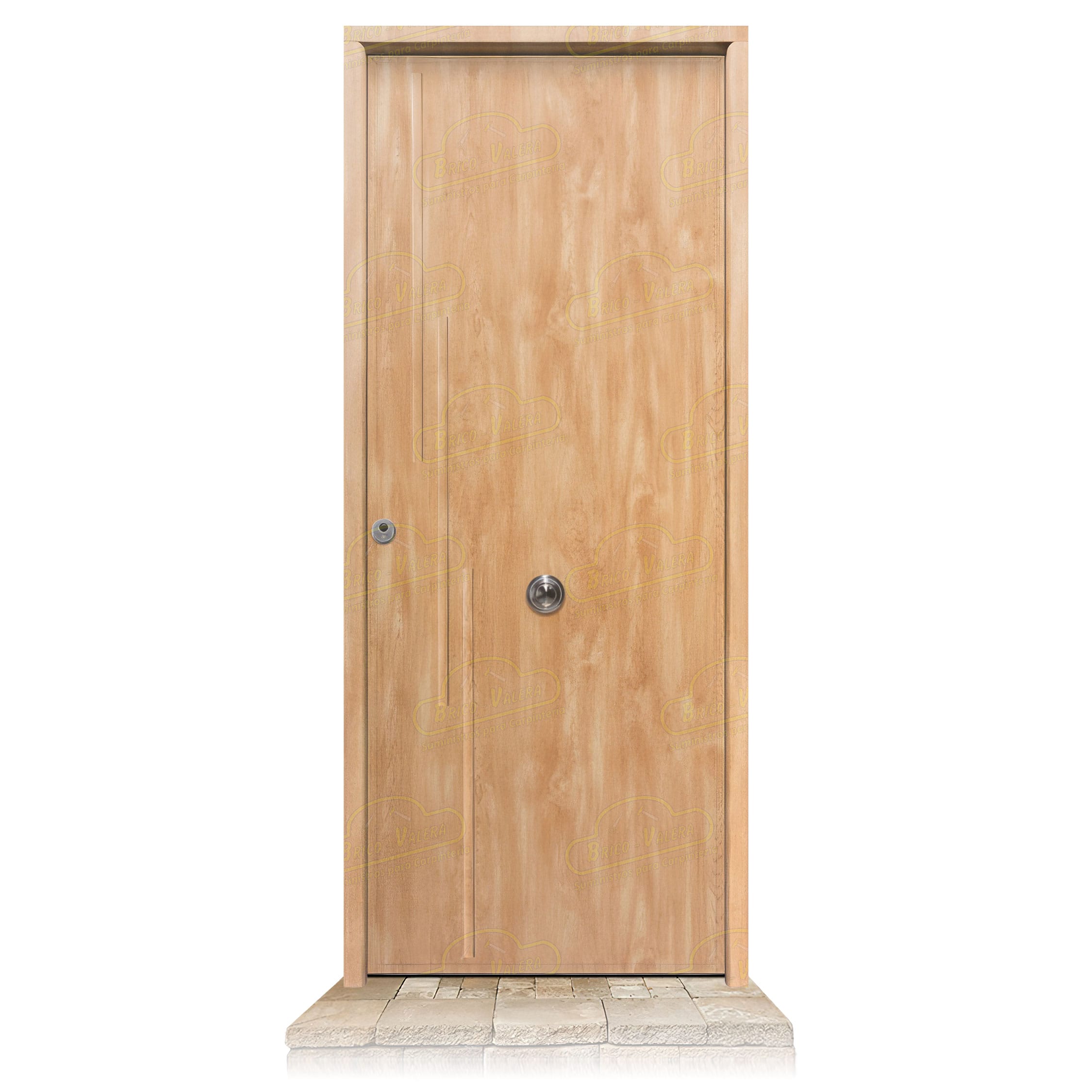 Puerta Acorazada Camelia Roble Sagacor 100