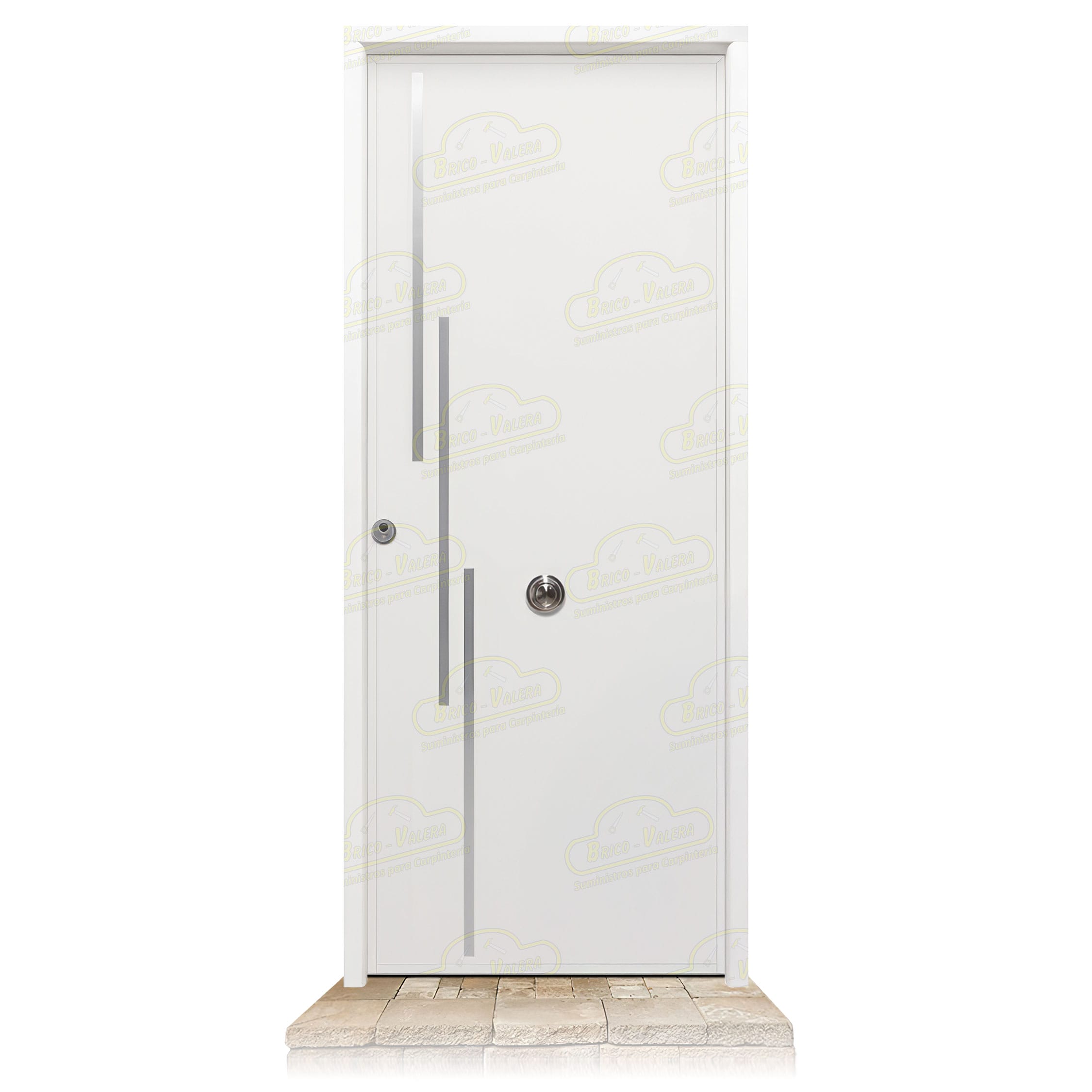 Puerta Acorazada Camelia FM Blanca Sagacor 100