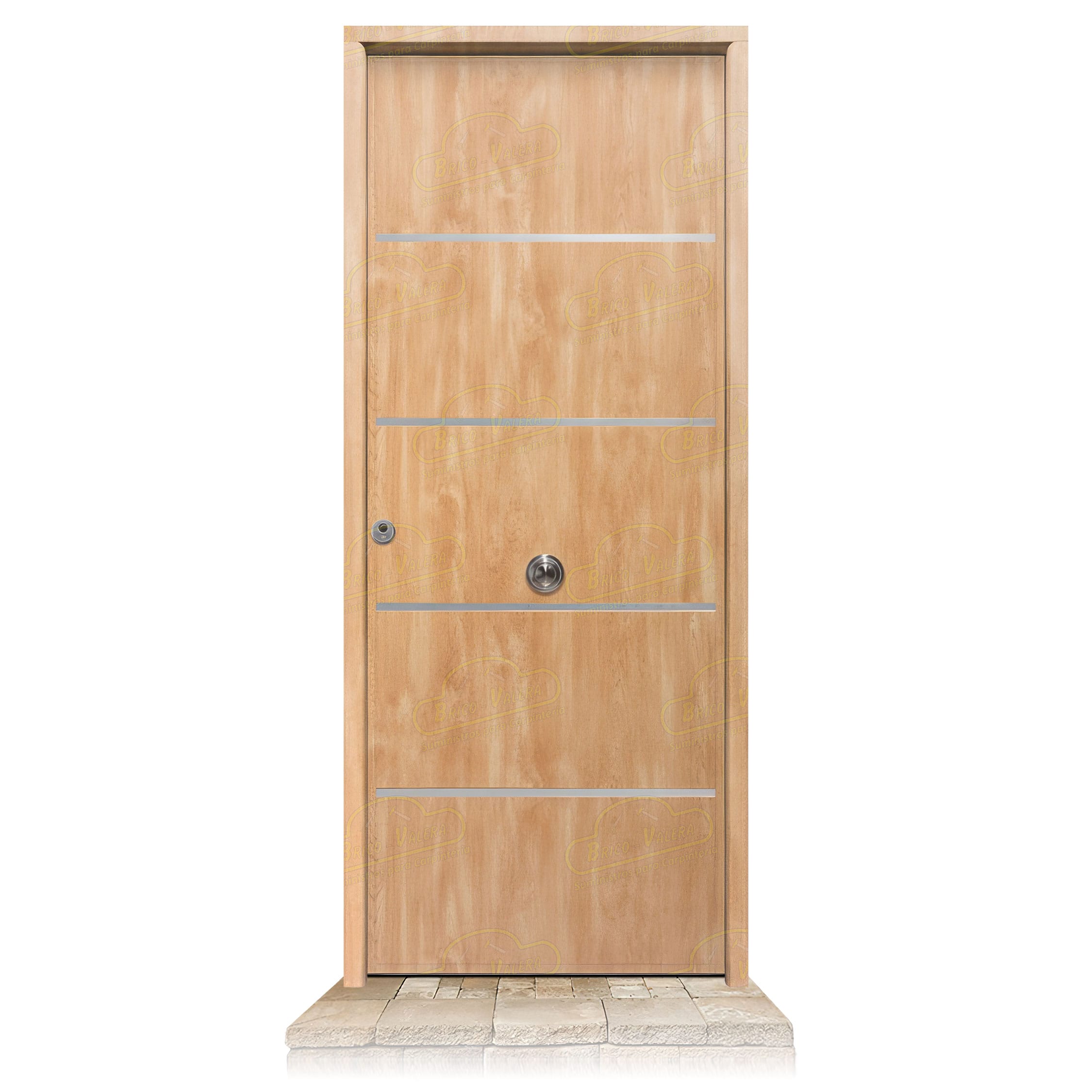 Puerta Acorazada Cintia FM Roble Sagacor 100
