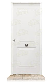Puerta Acorazada Clásica Blanca Sagacor 100