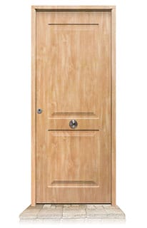 Puerta Acorazada Clásica Roble Sagacor 100