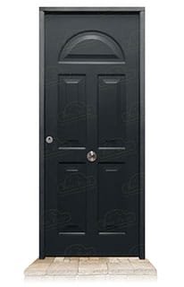 Puerta Acorazada Coral Gris Oxidon Sagacor 100