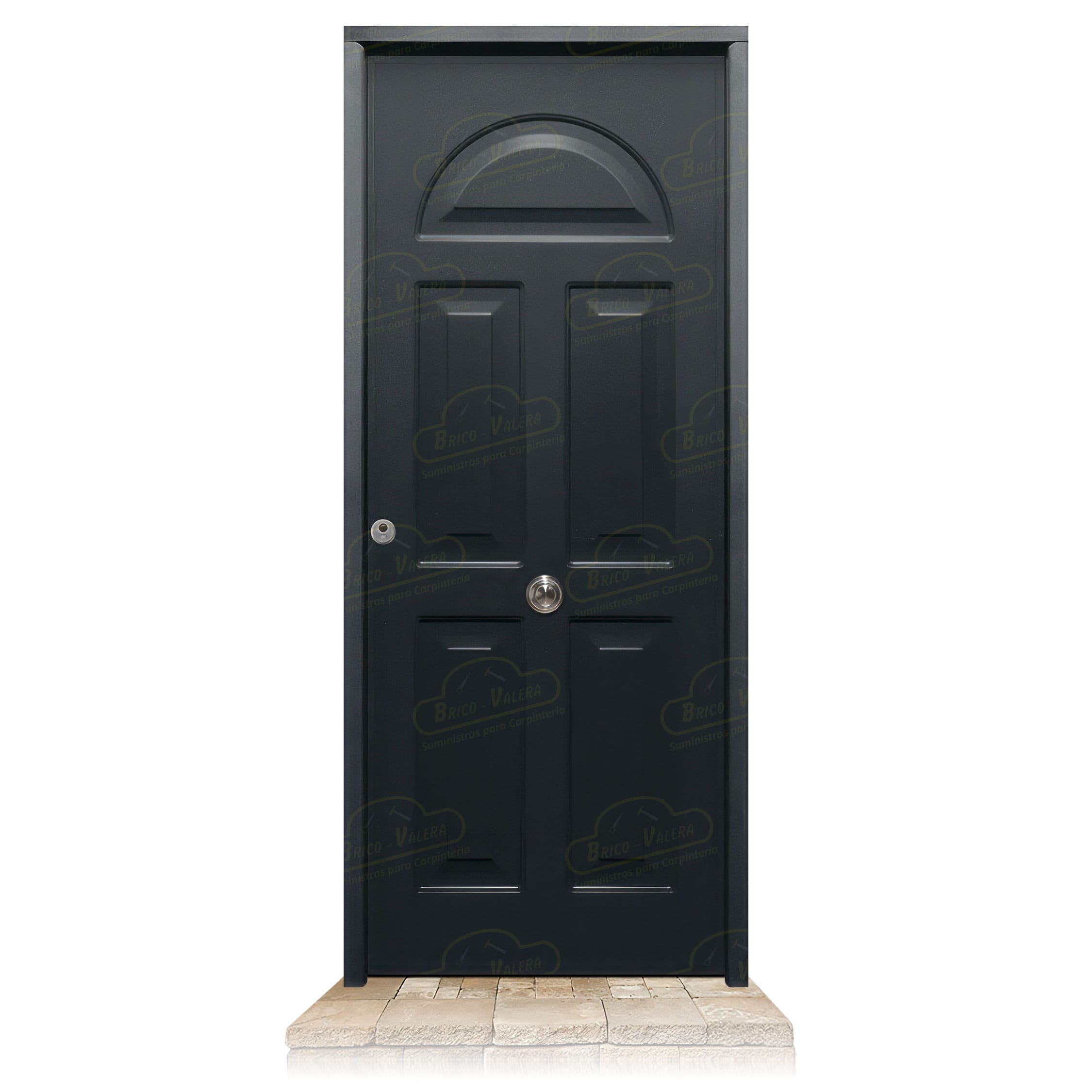 Puerta Acorazada Coral Gris Oxidon Sagacor 100
