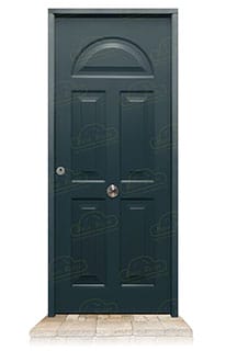 Puerta Acorazada Coral Gris Antracita 7016 Sagacor 100