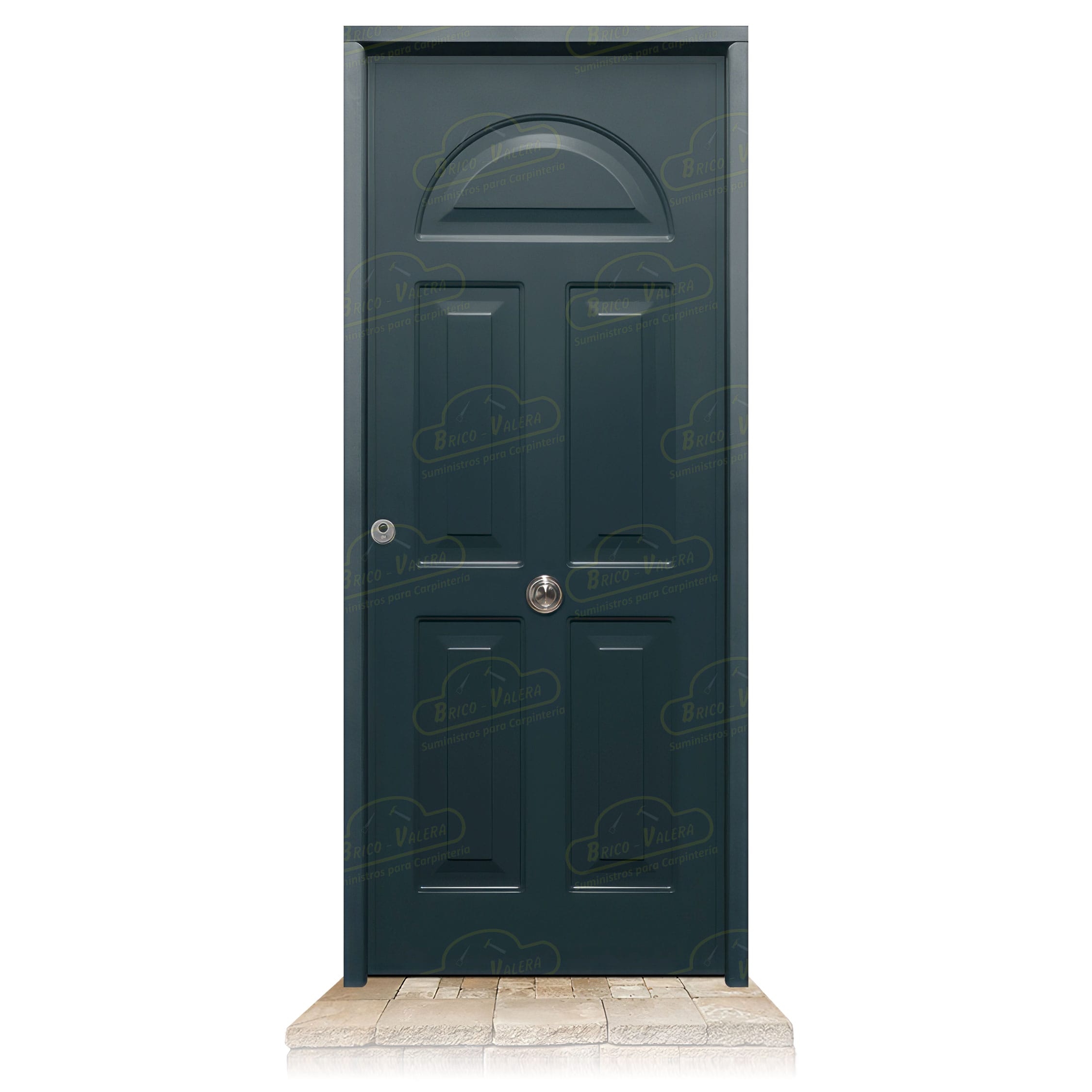 Puerta Acorazada Coral Gris Antracita 7016 Sagacor 100