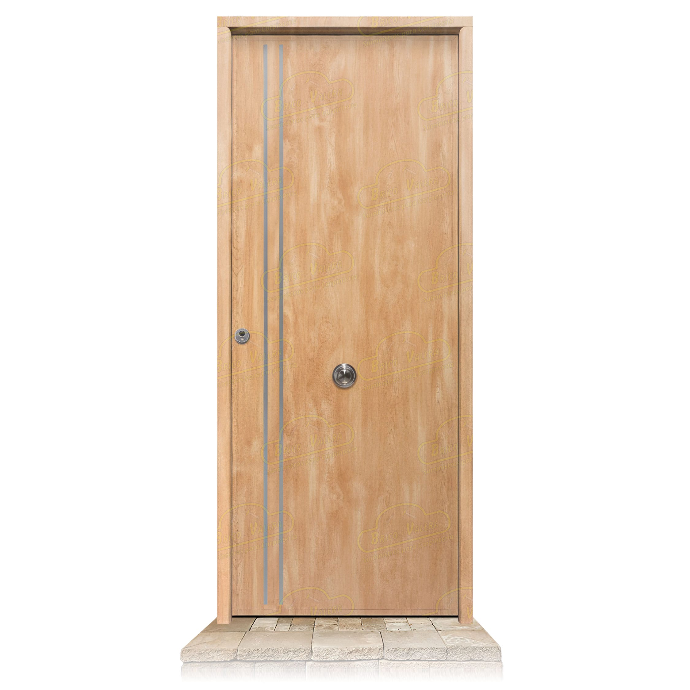 Puerta Acorazada Iris FM Roble Sagacor 100