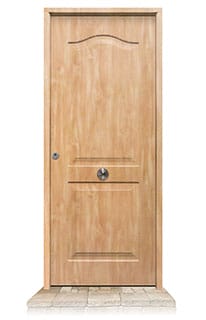 Puerta Acorazada Semiprovenzal Roble Sagacor 100