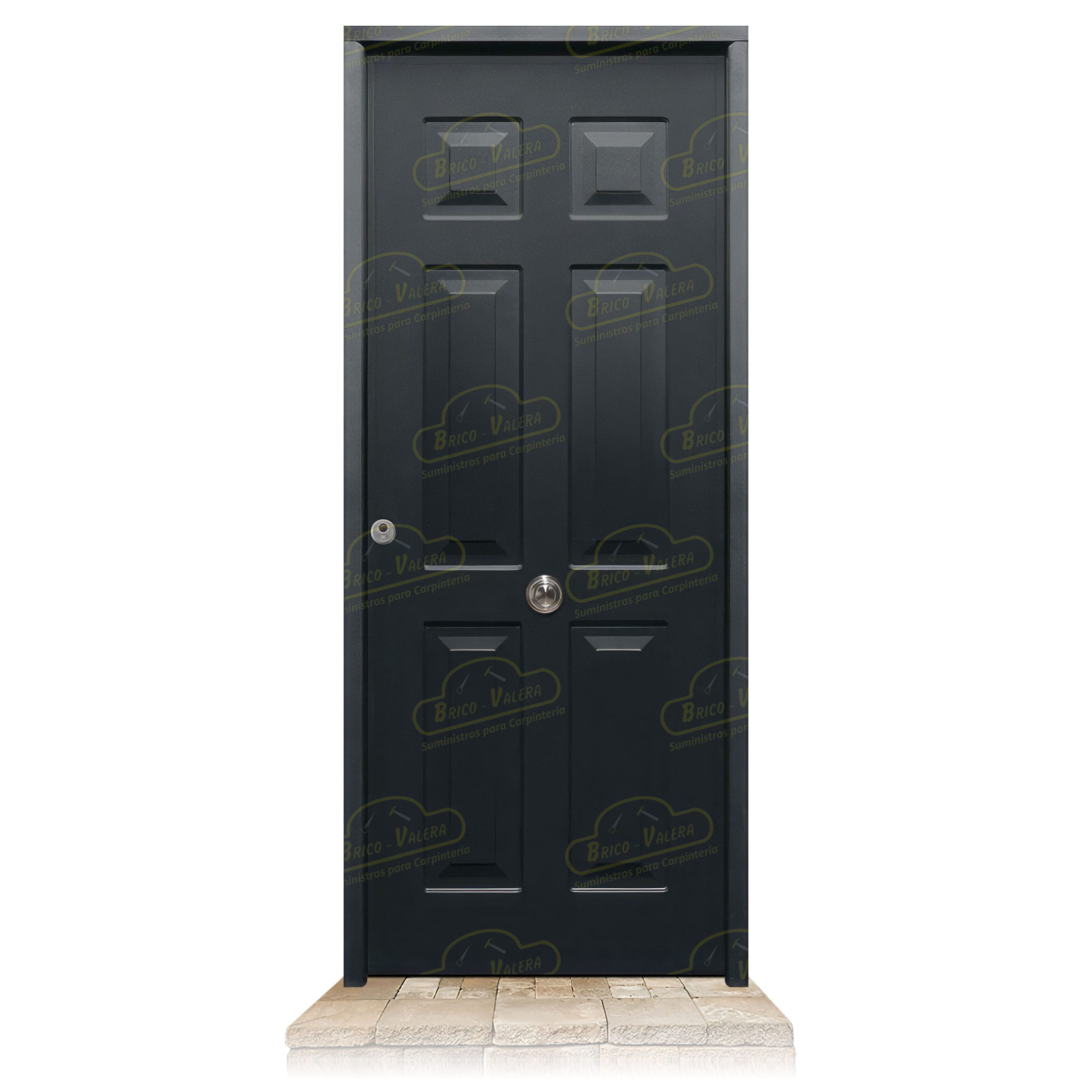 Puerta Acorazada Yedra Gris Oxidon Sagacor 100
