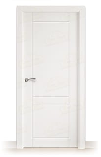 Puerta Maciza P110 de Interior Lacada Blanca 