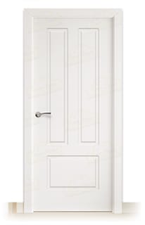 Puerta Maciza P21 de Interior Lacada Blanca 