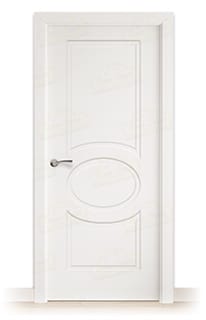 Puerta Maciza P620 de Interior Lacada Blanca 